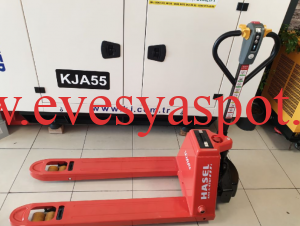 2.el akülü transpalet yüksek performans akü ile çalışır