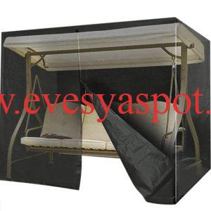 2.El Lavabo Mutfak Bataryası 10 Kılıflı bahçe balkon salıncağı sineklere karşı korumalı