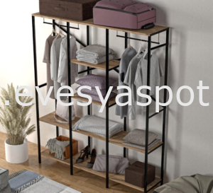 Temiz Hasarsız Açık Giyinme Dolabı Ucuz Fiyat FİYATI: 400 TL