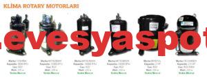 KLİMA ROTARY MOTORLARI ÇIKMA İKİNCİ EL FİYATI: 250 TL