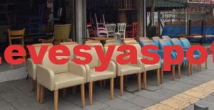 ikinci el cafe masa sandalye 250 TL 18 Çıkma cafe lokanta sandalyesi 500 TL