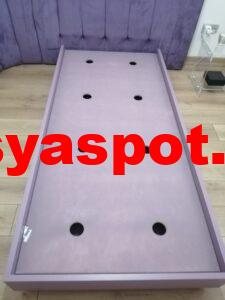 ikinci el ahşap tekli baza çilek modeli tek veya 2 kişilik